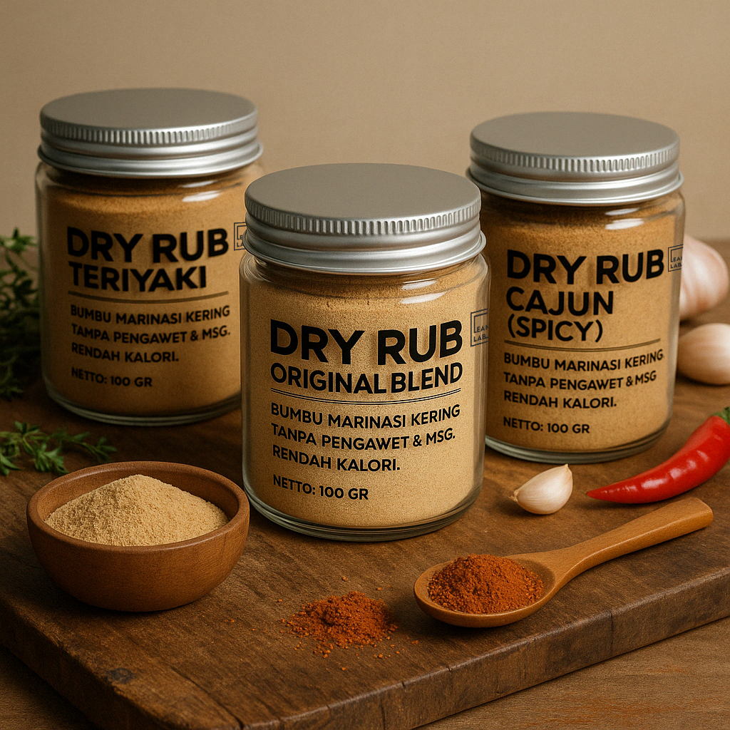 Copy of Three Variant Dry Rub Display